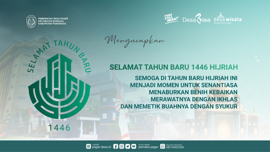 SELAMAT TAHUN BARU 1446 HIJRIAH