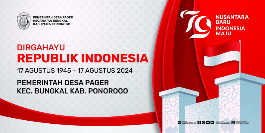 UPACARA DETIK-DETIK PROKLAMASI HUT RI KE-79