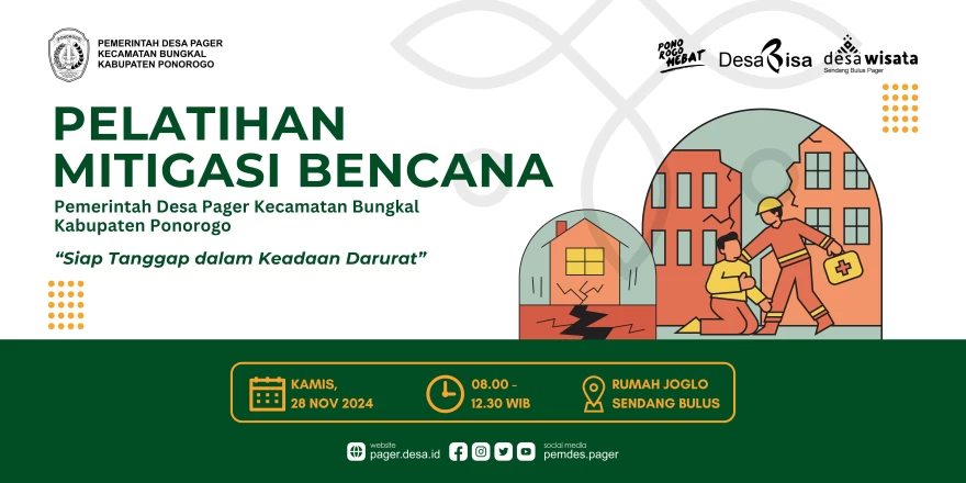 PELATIHAN MITIGASI BENCANA