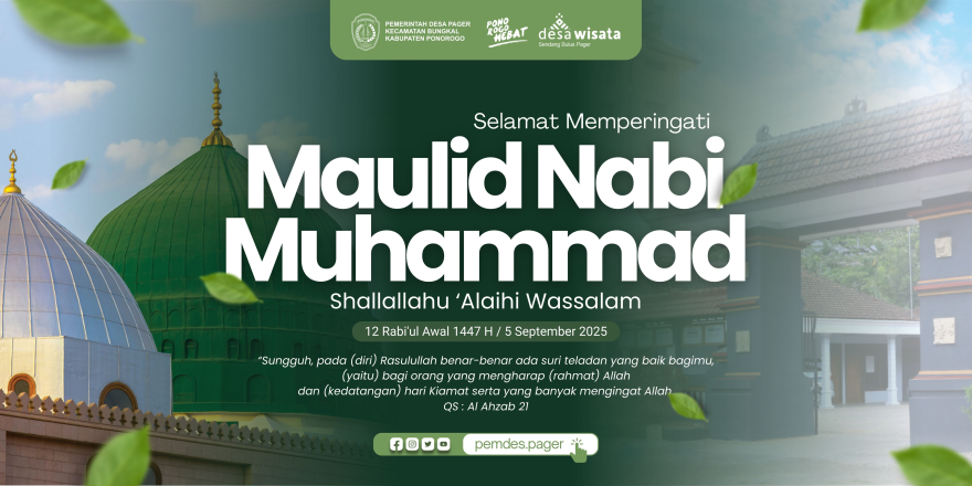 MEMPERINGATI MAULID NABI MUHAMMAD SAW 1447 H / 2025 M