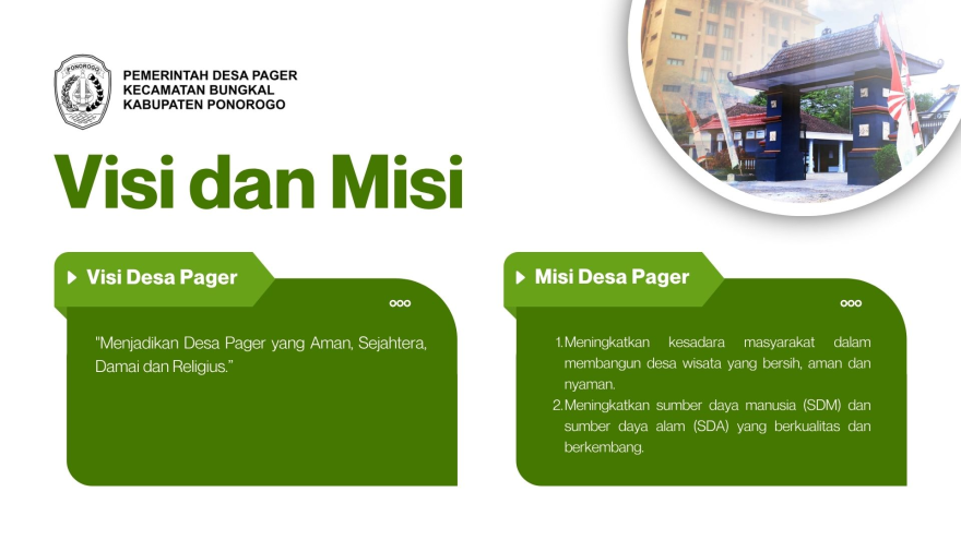 VISI DAN MISI