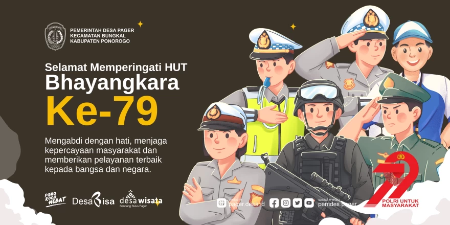 DIRGAHAYU BHAYANGKARA KE-79